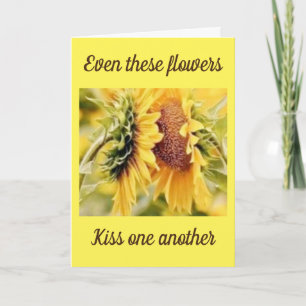 BLIJ **^JUBILEUM*** LATEN WE KUSSEN KAART