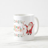 Blij & Kerstman Koffiemok (Voorkant rechts)