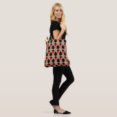 Blij Kerstmannetje van Gemberkoek Winter Tote Bag (Op model)