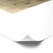 Blij kind dat hinkelspel speelt,  perfect poster (Hoek)