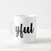 Blij Koffiemok (Voorkant links)
