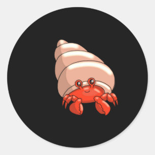 Blij Krabbetje Ronde Sticker