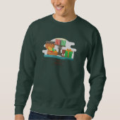 blij kwanzaa cadeaus mannen sweatshirt (Voorkant)