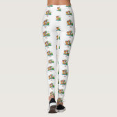 blij kwanzaa cadeautjes leggings (Achterkant)