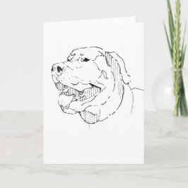 Blij Labradores Retriever Wenskaart Kaart
