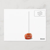 Blij Lachend Tomatengezicht Briefkaart (Achterkant)
