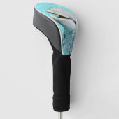 Blij Lachende Dolfijn Golfheadcover (Schuin)