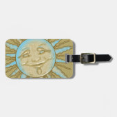 Blij Lachende Zon Bagagelabel (Voorkant horizontaal)