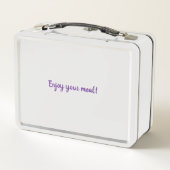 Blij Lama Lunchbox (Achterkant)