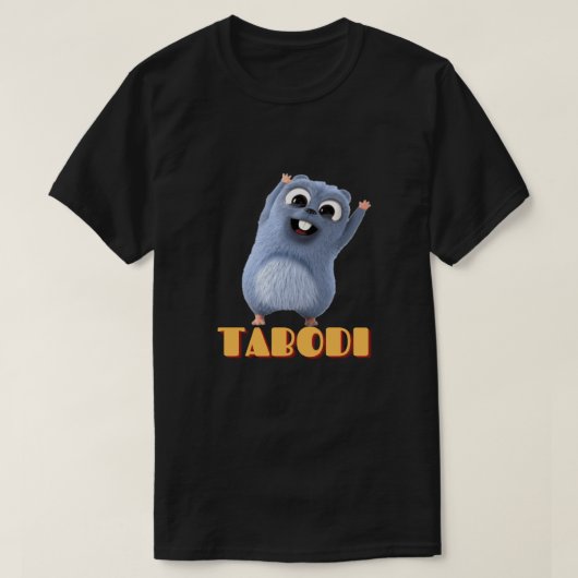 Blij Lemmings Tabodi en Grizzy T-shirt (Design voorkant)