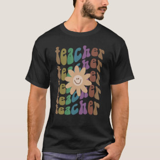 Blij LERAAR  Ik Leer School Basisonderwijs Squad R T-shirt