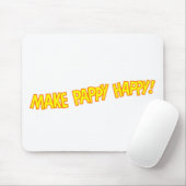 blij maken muismat (Met muis)