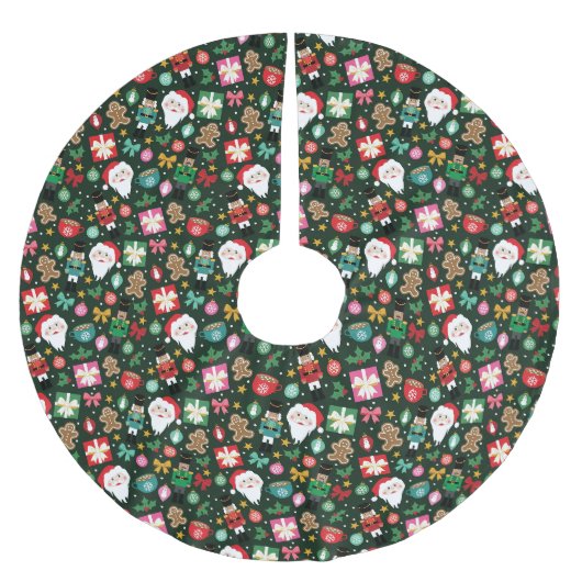 Blij Maximalist Kerstboom Rok (Voorkant)
