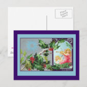 Blij met  kerstkaarten feestdagenkaart (Voorkant / Achterkant)