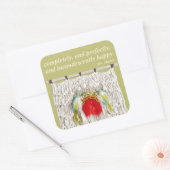 Blij met trots en vooroordeel Sticker (Envelop)