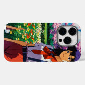 blij Misato Katsuragi iphone 14 pro hoesje cover (Achterkant (horizontaal))
