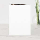 Blij moderne inspirerende gezinsfoto feestdagen kaart (Achterkant)