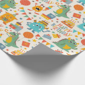 Blij Monsters Cadeaupapier (Hoek)
