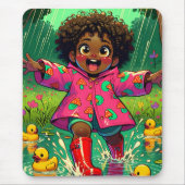 blij Mousepad Muismat (Voorkant)