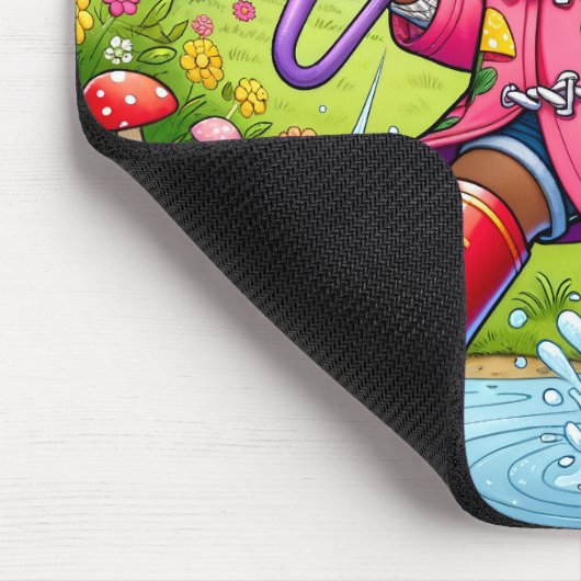 blij Mousepad Muismat (Hoek)