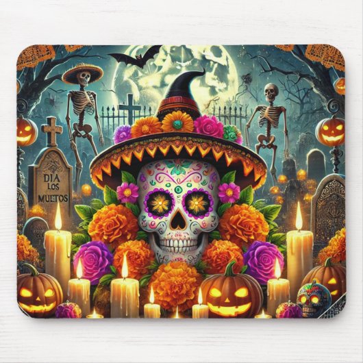 Blij Muismatten Halloween (Voorkant)