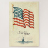 Blij om Amerikaan te zijn Grote Puzzel Legpuzzel (Verticaal)