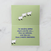 Blij om elke dag "EWE" aan te passen Kaart (Binnen)