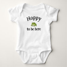 Blij om hier te zijn kids shirt