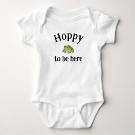 Blij om hier te zijn kids shirt