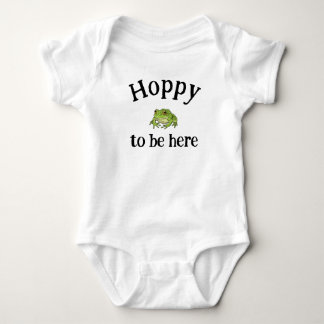 Blij om hier te zijn kids shirt