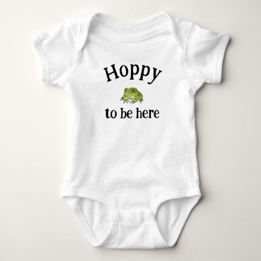 Blij om hier te zijn kids shirt (Voorkant)