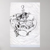 blij om hier te zijn poster (Voorkant)