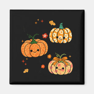 Blij om je gezicht te zien Pompoen Halloween Herfs Magneet