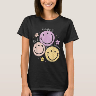 Blij om je gezicht terug te zien naar school leraa t-shirt
