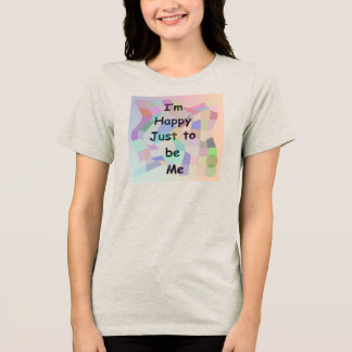 Blij om mezelf te zijn T-shirt