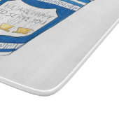 Blij om u de Griekse Koffiebeker te bedienen Snijplank (Hoek)