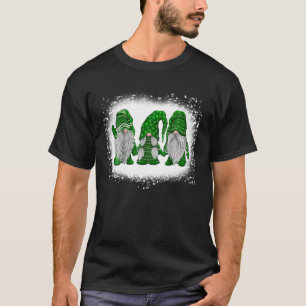 Blij op dag drie van Patrick Gnomes Shamr T-shirt