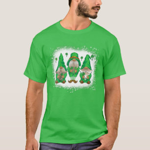 Blij op dag drie van Patrick Gnomes Shamr T-shirt