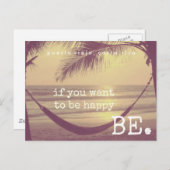 Blij over het Briefkaart van Beach Costa Rica (Voorkant / Achterkant)