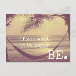 Blij over het Briefkaart van Beach Costa Rica