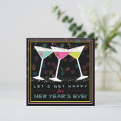 Blij over nieuwe jaren! kaart (Staand voorkant)