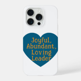 Blij, Overvloedig, Liefdevolle Leider Hoesje iPhone 15 Pro Case