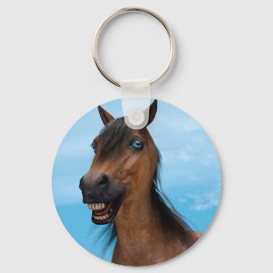 Blij Paard Sleutelhanger