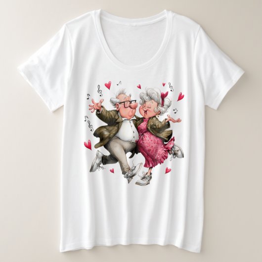 Blij pappie  grote maat t-shirt (Design voorkant)