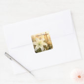 Blij Pasen Kruis Sticker (Envelop)