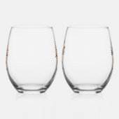 Blij Påsk! Scandinavische Bloemmanden Wijnglas Zonder Voet (Rechts)