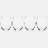 Blij Påsk! Scandinavische Design Wijnglas Zonder Voet (Links)