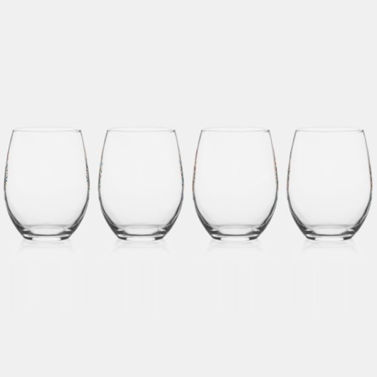 Blij Påsk! Scandinavische konijnen Wijnglas Zonder Voet (Rechts)