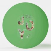 Blij Ping Pong Bal Pingpongbal (Achterkant)