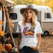 Blij pompoenen met hoeden t-shirt